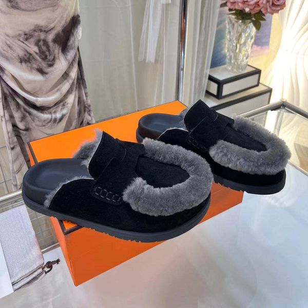 designer men slippers chypre slippers leather suede slipper with fur classic platform sandals leather fur flip flops men women luxury summer, Black
designer men slippers chypre slippers leather suede slipper with fur classic platform sandals leather fur flip flops men women luxury summer, Black