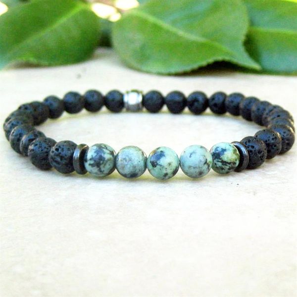 mg0726 6 mm natural lava stone bracelet spiritual mala stretch yoga bracelet handmade african turquoise tibetan energy jewelry294b, Black
mg0726 6 mm natural lava stone bracelet spiritual mala stretch yoga bracelet handmade african turquoise tibetan energy jewelry294b, Black