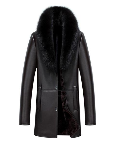 2020 new arrival men leather coat faux sheepskin coat overcoat winter leather fur lined men jacket fur collar6531743, Black
2020 new arrival men leather coat faux sheepskin coat overcoat winter leather fur lined men jacket fur collar6531743, Black