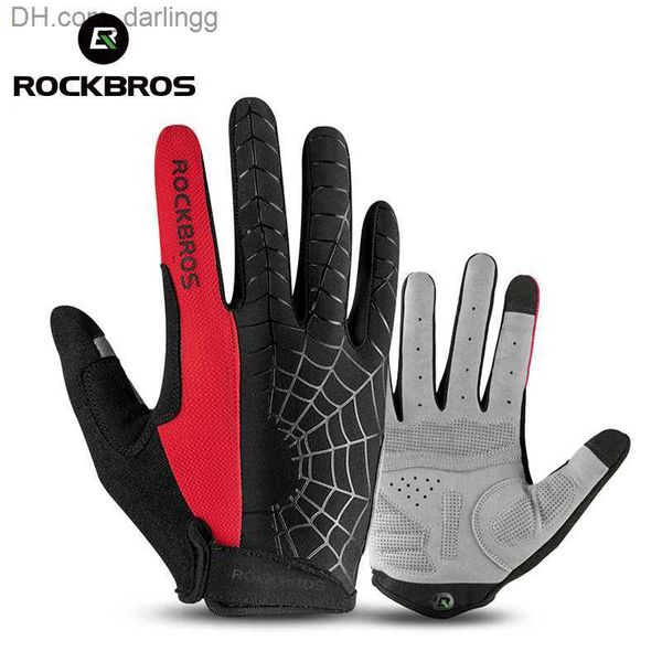rockbros full finger bicycle gloves breathable shockproof screen touch bike long gloves spring summer mtb road cycling gloves q230825, Black
rockbros full finger bicycle gloves breathable shockproof screen touch bike long gloves spring summer mtb road cycling gloves q230825, Black
