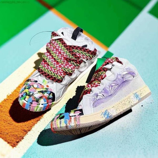 designer mesh woven lace-up shoes style 90s extraordinary sneaker embossed leather curb sneakers catwalk stitching color loafers lanviin bre, Black
designer mesh woven lace-up shoes style 90s extraordinary sneaker embossed leather curb sneakers catwalk stitching color loafers lanviin bre, Black