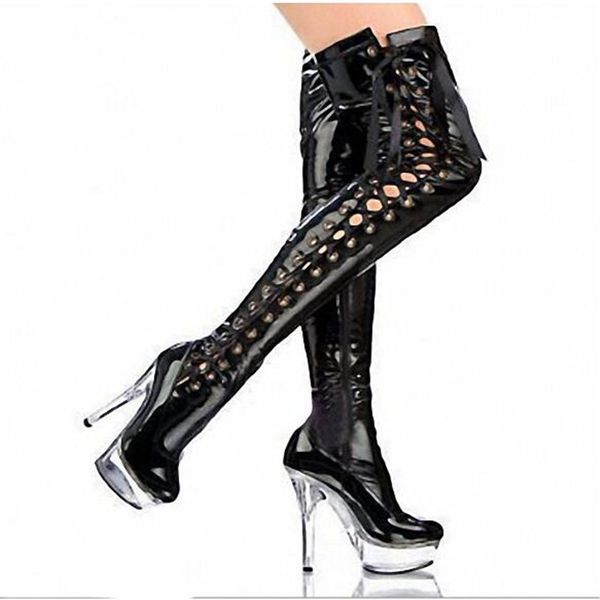 boots over knee girls lace up fashion women's 15cm stiletto heels shoes 35 230824, Black
boots over knee girls lace up fashion women's 15cm stiletto heels shoes 35 230824, Black