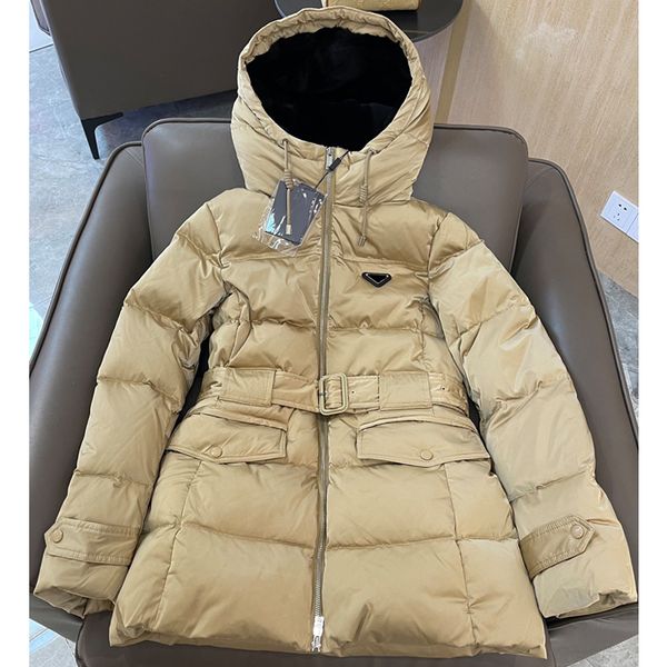 8.25 winter keep warm lamb fur hooded lining drawstring triangle with belt slim zipper goose down coat women, Black
8.25 winter keep warm lamb fur hooded lining drawstring triangle with belt slim zipper goose down coat women, Black
