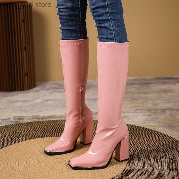 boots female chelsea boots metal design 2022 fashion brand knee high boots for women high qulaity chunky heel women's shoes t230824, Black
boots female chelsea boots metal design 2022 fashion brand knee high boots for women high qulaity chunky heel women's shoes t230824, Black