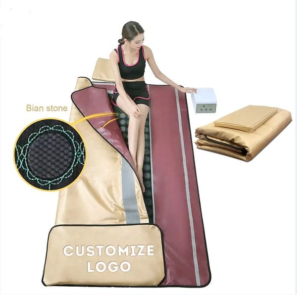 health gadgets home use 3 zones heating spa slimming far infrared sauna blanket with bian stone for beauty salon
health gadgets home use 3 zones heating spa slimming far infrared sauna blanket with bian stone for beauty salon