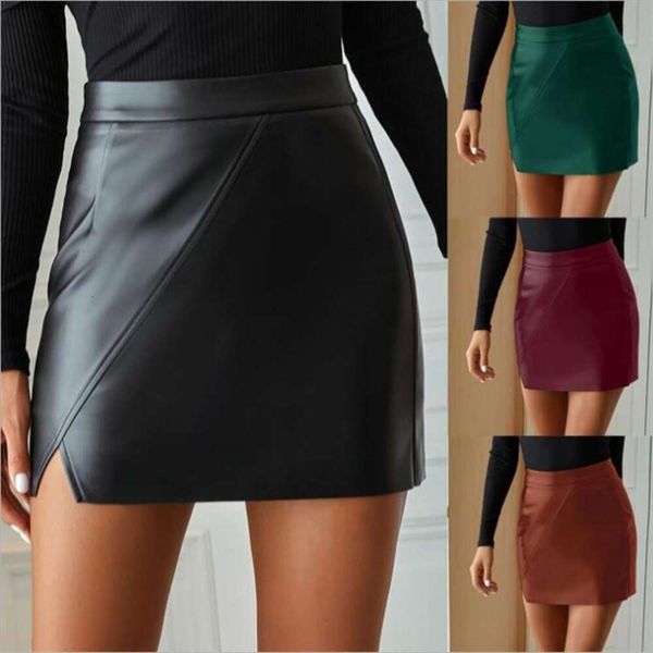 womens ins casual skirt high waist fashion irregular pu leather short autumn and winter, Black
womens ins casual skirt high waist fashion irregular pu leather short autumn and winter, Black