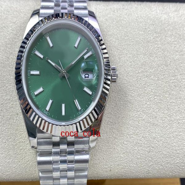 new qc product mens watch clean factory 41mm mint green dial sapphire watches jubilee bracelet cal 3235 movement mechanical automa262s, Slivery;brown
new qc product mens watch clean factory 41mm mint green dial sapphire watches jubilee bracelet cal 3235 movement mechanical automa262s, Slivery;brown