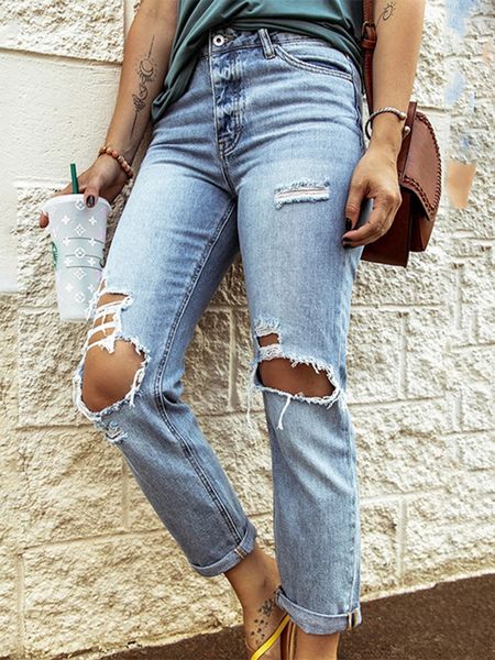 women's jeans punk ripped jeans denim ladies fashion ankle length jean torn slim fit pants student high waist straight leg 230824, Blue
women's jeans punk ripped jeans denim ladies fashion ankle length jean torn slim fit pants student high waist straight leg 230824, Blue
