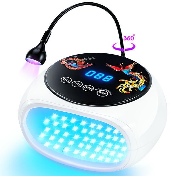 nail dryers est nail lamp with 660nm red light to protect skin nail curing lamps for home salon smart led nail dryer for gel polish 230824
nail dryers est nail lamp with 660nm red light to protect skin nail curing lamps for home salon smart led nail dryer for gel polish 230824