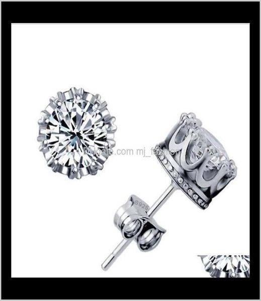 jewelrysterling cz diamond stud fashion jewelry beautiful wedding gold sier crown earrings 1542 drop delivery qyjtv6543396, Golden;silver
jewelrysterling cz diamond stud fashion jewelry beautiful wedding gold sier crown earrings 1542 drop delivery qyjtv6543396, Golden;silver