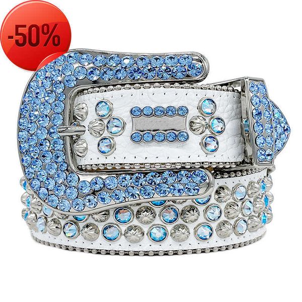 2022 fashion designer belts bb belt simon for men women shiny diamond belt black on blue white multicolour rhinestone 61 colorsbbjj, Blue;gray
2022 fashion designer belts bb belt simon for men women shiny diamond belt black on blue white multicolour rhinestone 61 colorsbbjj, Blue;gray