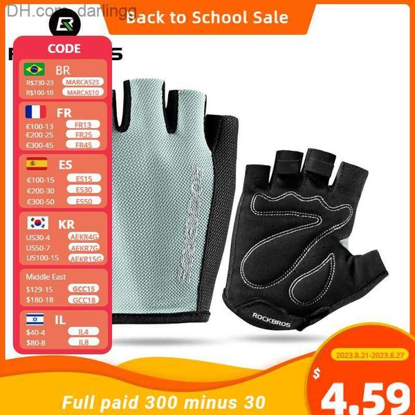 rockbros cycling gloves men women half finger sport gloves breathable summer mtb mountain outdoor fitness mittens bike gloves q230825, Black
rockbros cycling gloves men women half finger sport gloves breathable summer mtb mountain outdoor fitness mittens bike gloves q230825, Black