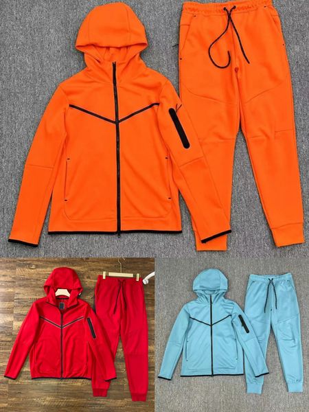 

men tracksuit juicy tracksuit designer sweatsuit womens mens thin tech fleece joggers jacket set sports long sleeve clothes track suit for s, Gray