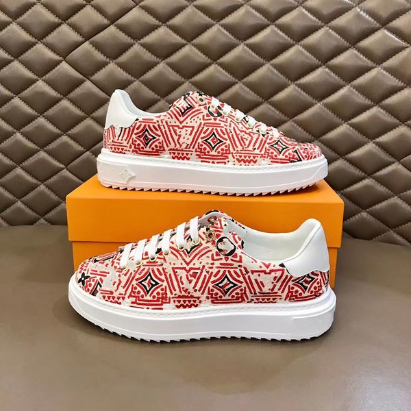 women designer shoe woman men's casual sneaker genuine leather fashion trainer model 35-46, Red;white
women designer shoe woman men's casual sneaker genuine leather fashion trainer model 35-46, Red;white