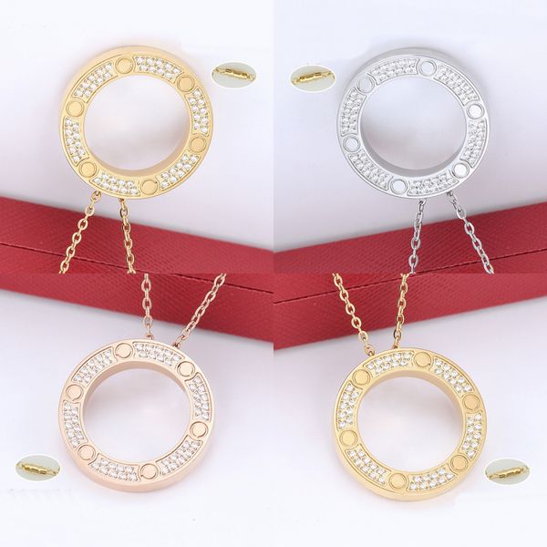 designer luxury circle love necklace for women love jewelry steel diamond chain valentine's day gift necklaces choker chain jewelry acc, Silver
designer luxury circle love necklace for women love jewelry steel diamond chain valentine's day gift necklaces choker chain jewelry acc, Silver