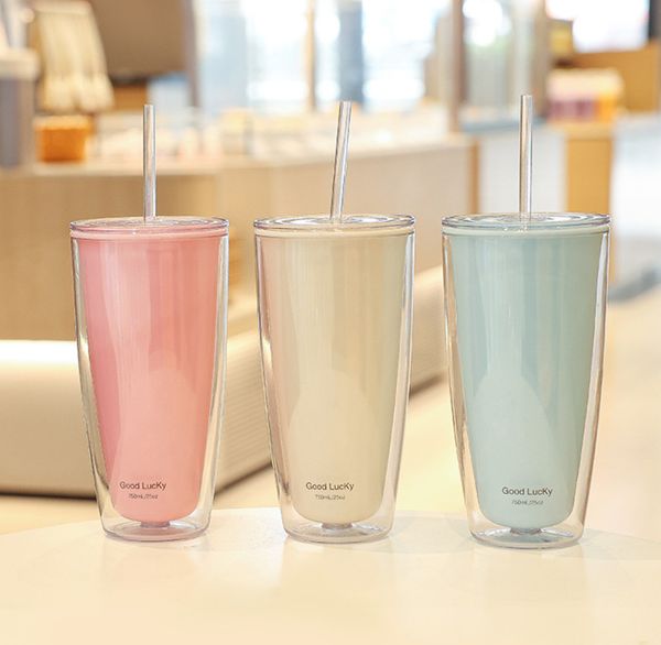 the latest 25.4oz solid color double-layer plastic straw coffee mug, many styles to choose from, support any logo customization
the latest 25.4oz solid color double-layer plastic straw coffee mug, many styles to choose from, support any logo customization