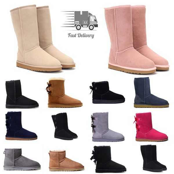 designer snow boots australian women boot boots bailey dune chestnut winter buckle fur snow half knee short lady and wool integrated, Black
designer snow boots australian women boot boots bailey dune chestnut winter buckle fur snow half knee short lady and wool integrated, Black