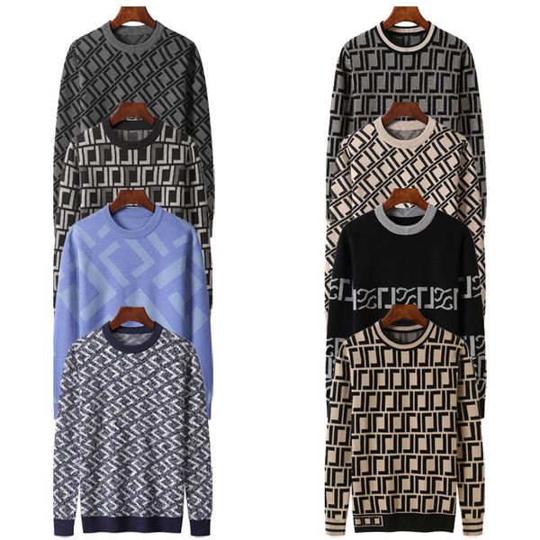 designer mens sweater ff letter jacquard thick pullover warm embroidery slim knit knitting jumpers brand cotton sweatshirt, White;black
designer mens sweater ff letter jacquard thick pullover warm embroidery slim knit knitting jumpers brand cotton sweatshirt, White;black