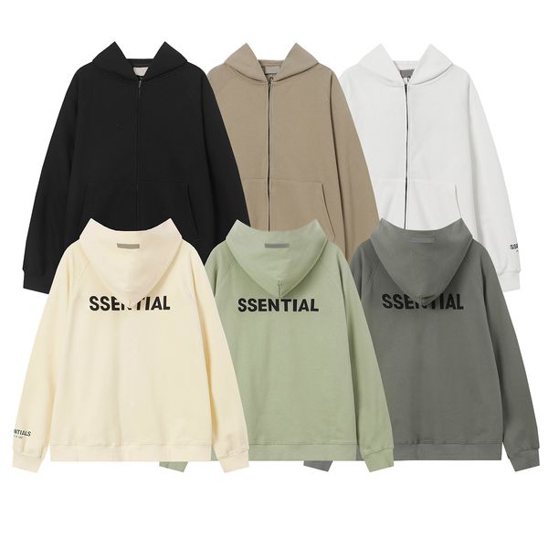 european and american designers' men's hoodie zipper korean version fog zipper terry jacket ess letter replica for both men and wo, Black
european and american designers' men's hoodie zipper korean version fog zipper terry jacket ess letter replica for both men and wo, Black