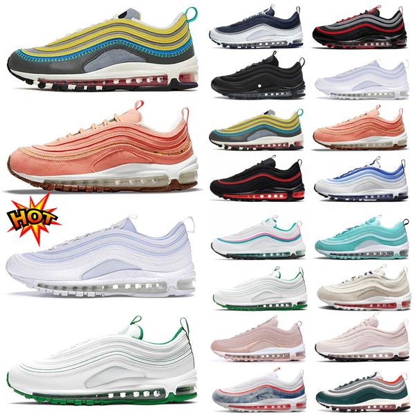 mens 97 running shoes 97s sean wotherspoon mschf x inri jesus triple white black silver bullet pine green bred volt reflective sail outdoor
mens 97 running shoes 97s sean wotherspoon mschf x inri jesus triple white black silver bullet pine green bred volt reflective sail outdoor