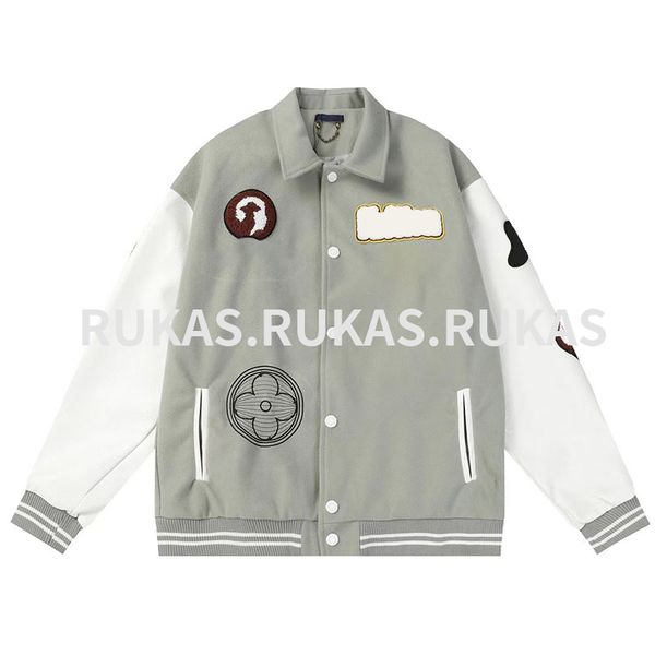 2023 retro baseball coat autumn and winter new fashion jacket luxury design embroidered pattern upper body temperament all match men's, Black;brown
2023 retro baseball coat autumn and winter new fashion jacket luxury design embroidered pattern upper body temperament all match men's, Black;brown