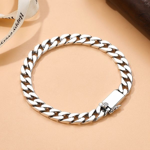 high -quality fashion personality miami cuban chain men's metal bracelet classic jewelry, Black
high -quality fashion personality miami cuban chain men's metal bracelet classic jewelry, Black