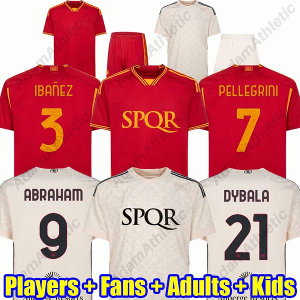 maglia roman soccer jerseys 2023 2024 camicia romana kids kit men football shirts home away uniforms 23/24, Black;yellow
maglia roman soccer jerseys 2023 2024 camicia romana kids kit men football shirts home away uniforms 23/24, Black;yellow
