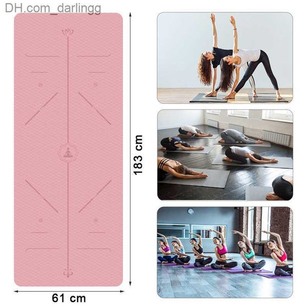 yoga mat with position line fitness gymnastics mats non-slip beginner sport carpet pads women 6mm mats yoga 183x60 cm q230826
yoga mat with position line fitness gymnastics mats non-slip beginner sport carpet pads women 6mm mats yoga 183x60 cm q230826