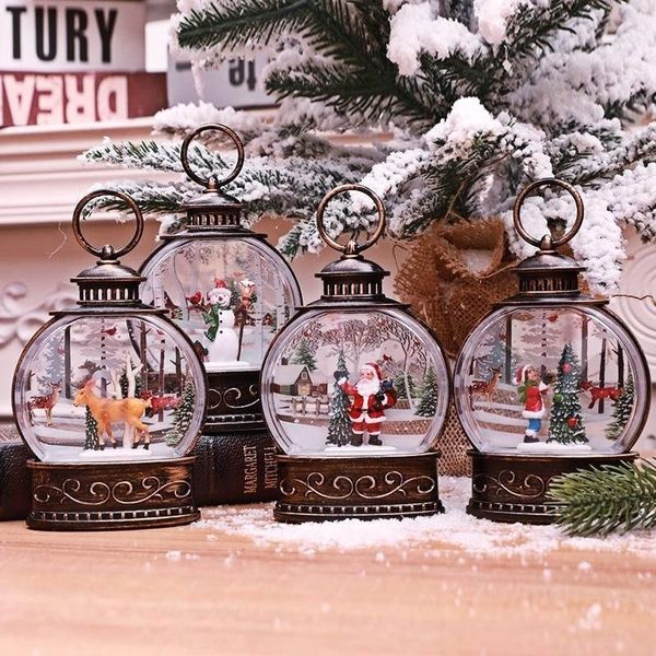 Snow Globe Lantern - Battery Operated LED Night Light, 24 Lighted Christmas Decorations, Gift Idea, Tree Ornaments, 2024
Snow Globe Lantern - Battery Operated LED Night Light, 24 Lighted Christmas Decorations, Gift Idea, Tree Ornaments, 2024