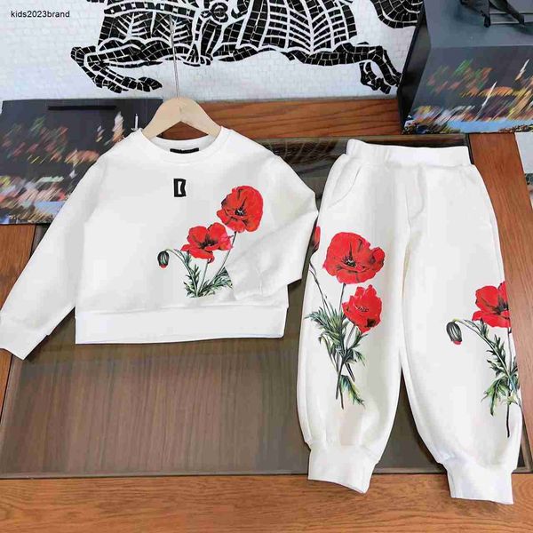 tracksuits baby autumn sets kids suit size 100-150 cm 2pcs red flower and green leaf pattern printed sweater and pants aug24, White
tracksuits baby autumn sets kids suit size 100-150 cm 2pcs red flower and green leaf pattern printed sweater and pants aug24, White