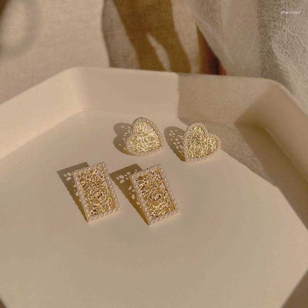 stud earrings colorful l vintage design sense hollow geometry heart square imitation pearl for woman party girl fashion jewelry, Golden;silver
stud earrings colorful l vintage design sense hollow geometry heart square imitation pearl for woman party girl fashion jewelry, Golden;silver