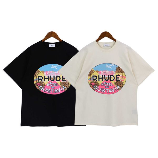 2023 summer new american fashion brand rhude letter print couple short sleeve t-shirt, White;black
2023 summer new american fashion brand rhude letter print couple short sleeve t-shirt, White;black