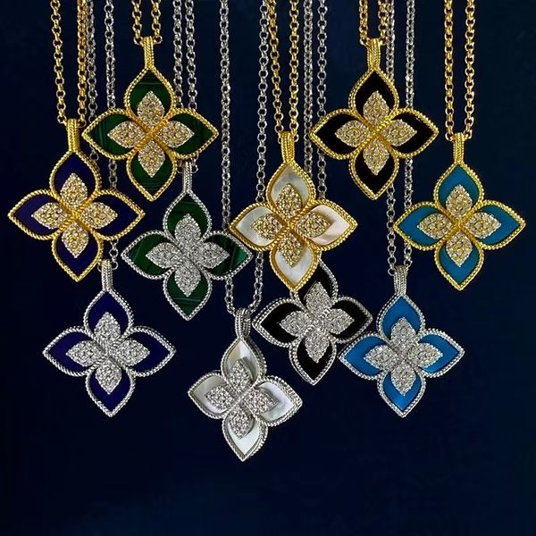 2023 brand clover necklace network red new product diamond four leaf flower full diamond necklace fashion mother beige 18k gold designer nec, Silver
2023 brand clover necklace network red new product diamond four leaf flower full diamond necklace fashion mother beige 18k gold designer nec, Silver