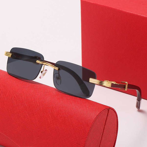 glasses fashion leopard head designer sunglasses new frameless wood spring leg men's and women's sunglasses tide frame glasses, White;black
glasses fashion leopard head designer sunglasses new frameless wood spring leg men's and women's sunglasses tide frame glasses, White;black
