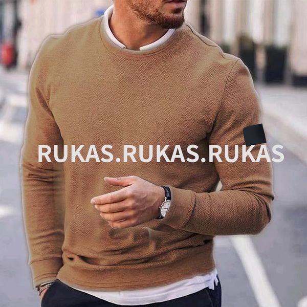 2023 fashion sweater spring and autumn leisure new europe and the united states men's solid color casual sweater pullover men's cr, Black
2023 fashion sweater spring and autumn leisure new europe and the united states men's solid color casual sweater pullover men's cr, Black