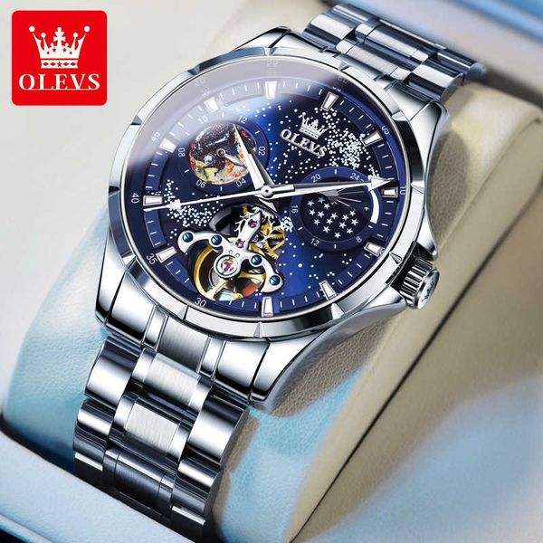 luxury designer watches watch men's automatic mechanical double calendar waterproof steel band, Slivery;black
luxury designer watches watch men's automatic mechanical double calendar waterproof steel band, Slivery;black