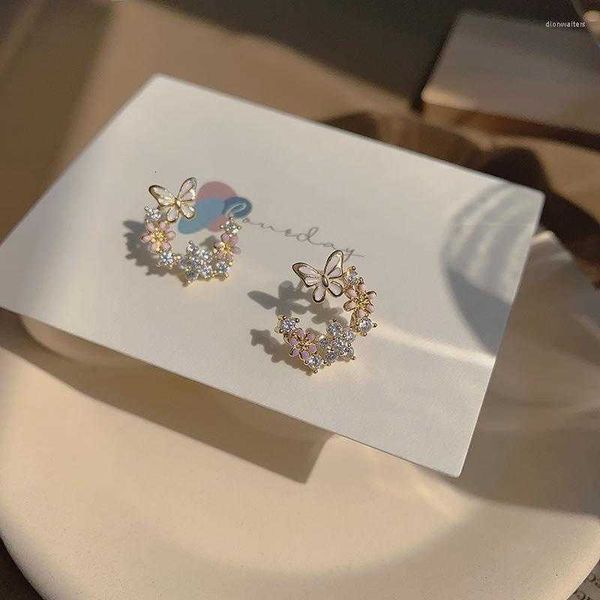 stud earrings colorful l 2023 semicircle butterfly crystal for women classic pink sweet flower earring jewelry fashion gift, Golden;silver
stud earrings colorful l 2023 semicircle butterfly crystal for women classic pink sweet flower earring jewelry fashion gift, Golden;silver