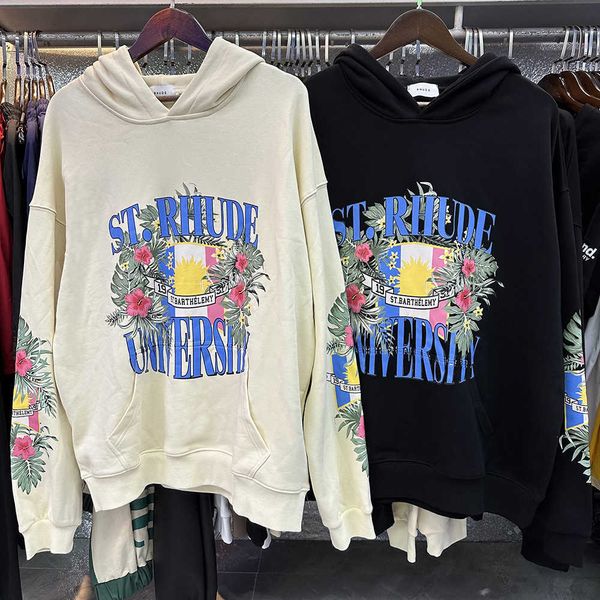 meichao rhude flower flag print 380g heavy pure cotton terry loose hoodie sweater for men and women, Black
meichao rhude flower flag print 380g heavy pure cotton terry loose hoodie sweater for men and women, Black