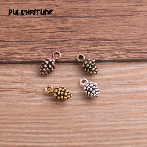 charms 20pcs 5*7*13mm three color pine nut charms christmas pendants for diy jewelry handmade making accessorie p6794 230826, Bronze;silver
charms 20pcs 5*7*13mm three color pine nut charms christmas pendants for diy jewelry handmade making accessorie p6794 230826, Bronze;silver