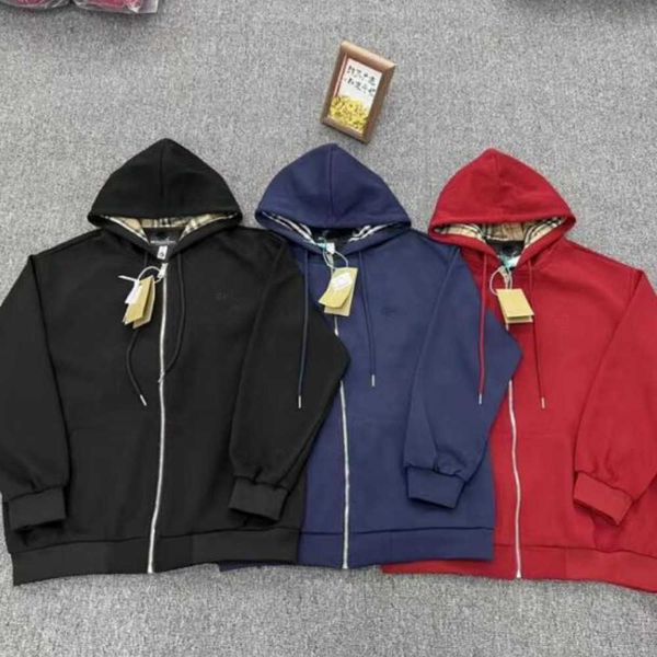 designer men's outerwear jackets womens war horse embroidered hoodies coat casual spring autumn couple burbs plaid hooded windbreaker c, Black;brown
designer men's outerwear jackets womens war horse embroidered hoodies coat casual spring autumn couple burbs plaid hooded windbreaker c, Black;brown