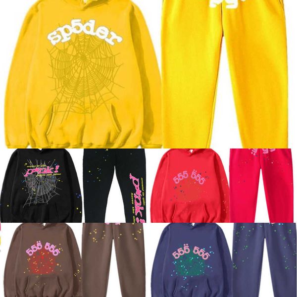 tracksuit men's sp5der young thug 555555 suits hoodie europe american basketball football rugby two-piece with 555 sp5der sweatshirt ho, Black
tracksuit men's sp5der young thug 555555 suits hoodie europe american basketball football rugby two-piece with 555 sp5der sweatshirt ho, Black