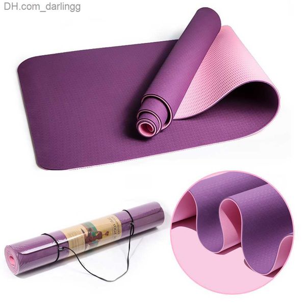 thick doubor non-slip tpe yoga mat quality exercise sport for fitness gym home tasteless pad183*61cm 6mm q230826
thick doubor non-slip tpe yoga mat quality exercise sport for fitness gym home tasteless pad183*61cm 6mm q230826