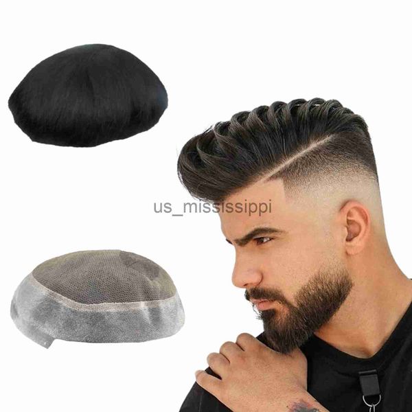 synthetic wigs toupee for men nlw human hair units and hair prosthesis mens swiss lace with around mono hair replacement system x0826, Black
synthetic wigs toupee for men nlw human hair units and hair prosthesis mens swiss lace with around mono hair replacement system x0826, Black