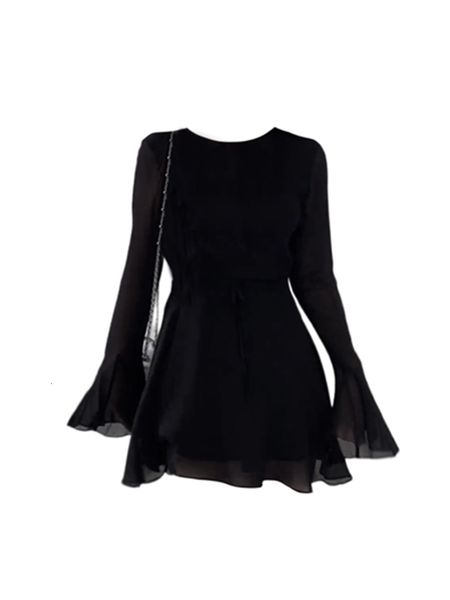 basic casual dresses elegant fashion slim women s chiffon cutout dress summer backless design round neck black prom gown y2k gothic streetwe, Black;gray
basic casual dresses elegant fashion slim women s chiffon cutout dress summer backless design round neck black prom gown y2k gothic streetwe, Black;gray