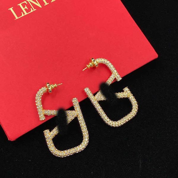 designer earrings valentino luxury v letter full water diamond 925 silver needle fashion versatile premium star earrings valentine's da, Golden;silver
designer earrings valentino luxury v letter full water diamond 925 silver needle fashion versatile premium star earrings valentine's da, Golden;silver