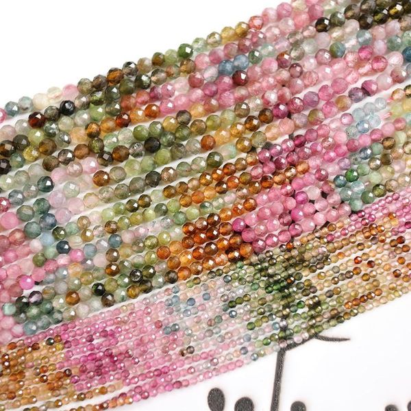 crystal wholesale natural multi color tourmaline 2mm3mm 15"/38cm seed beads faceted jewelry making diy for women
crystal wholesale natural multi color tourmaline 2mm3mm 15"/38cm seed beads faceted jewelry making diy for women