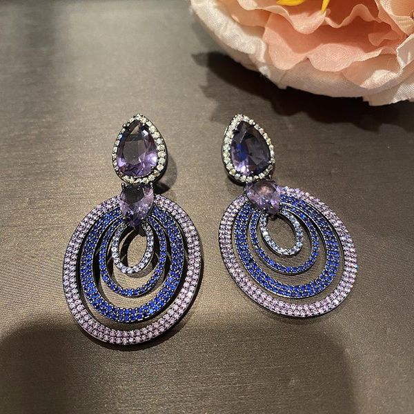 knot blue multi layer circle drop earrings for women fashion jewelry 2021 zircon earrings luxurious wedding party jewelry gift, Silver
knot blue multi layer circle drop earrings for women fashion jewelry 2021 zircon earrings luxurious wedding party jewelry gift, Silver