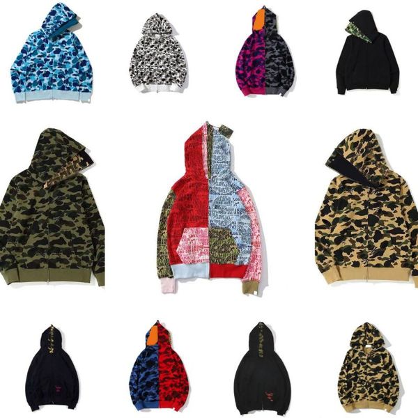 designer mens tracksuit hoodie full zip up shark hoodies woman camouflage jacket hoody hooded sweatshirt man womens sweater long sleeve card, Black
designer mens tracksuit hoodie full zip up shark hoodies woman camouflage jacket hoody hooded sweatshirt man womens sweater long sleeve card, Black