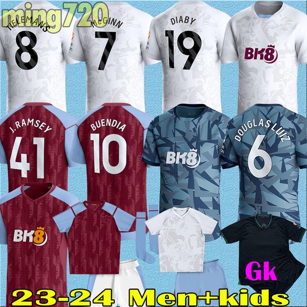 2024 aston villas soccer jerseys kids kit 23 24 home away football shirt training camisetas futbol mings mcginn buendia watkins maillot foot, Black;yellow
2024 aston villas soccer jerseys kids kit 23 24 home away football shirt training camisetas futbol mings mcginn buendia watkins maillot foot, Black;yellow