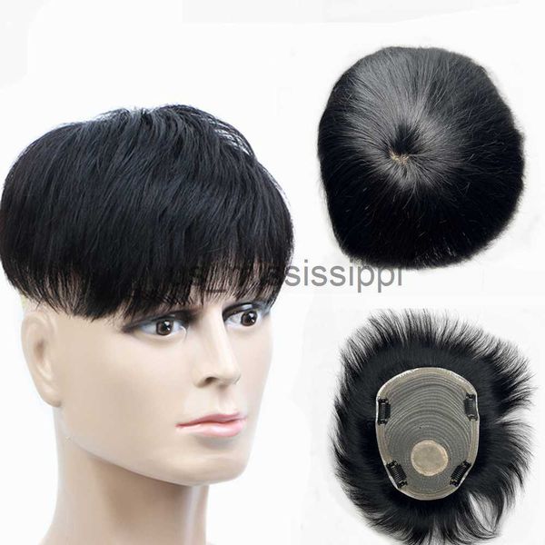synthetic wigs men's wig thick human hair toupee with pu around hair replacement system prosthetic hair wig male pieces for men baldnes, Black
synthetic wigs men's wig thick human hair toupee with pu around hair replacement system prosthetic hair wig male pieces for men baldnes, Black